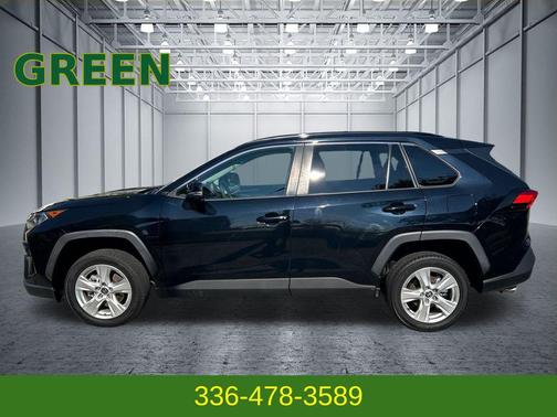 Midnight Black Metallic 2021 Toyota RAV4 XLE