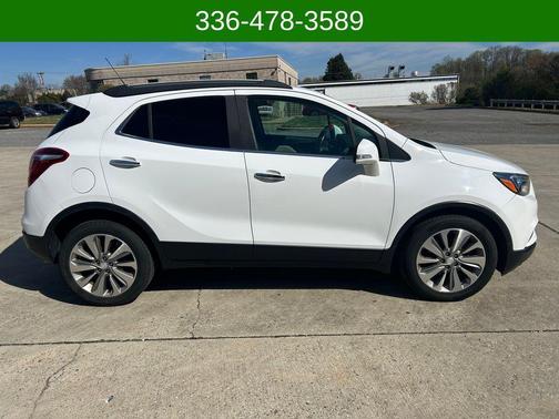 Summit White 2019 Buick Encore Preferred