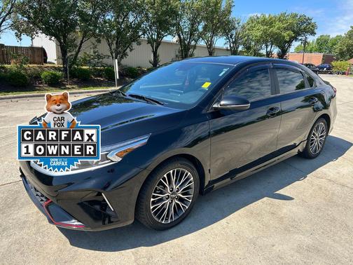 Aurora Black 2023 Kia Forte GT-Line