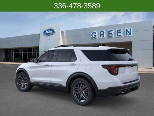 Space White Metallic 2026 Ford Explorer ST