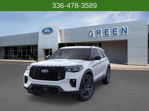 Space White Metallic 2026 Ford Explorer ST