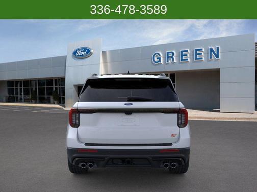 Space White Metallic 2026 Ford Explorer ST