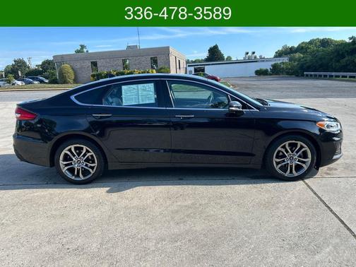 AGATE BLACK 2019 Ford Fusion SEL