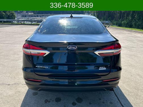 AGATE BLACK 2019 Ford Fusion SEL