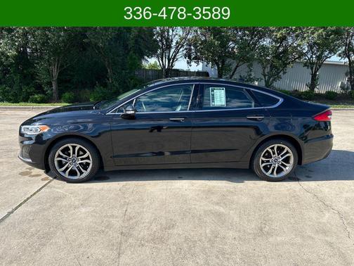AGATE BLACK 2019 Ford Fusion SEL