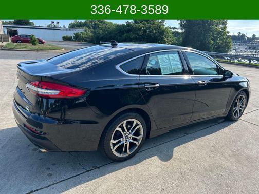 AGATE BLACK 2019 Ford Fusion SEL