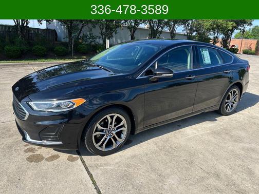 AGATE BLACK 2019 Ford Fusion SEL