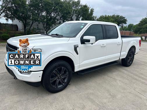 STAR WHITE METALLIC TRICOAT 2023 Ford F-150 Lariat