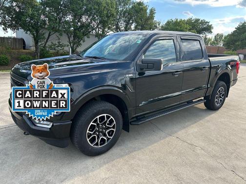 AGATE BLACK METALLIC 2022 Ford F-150 XLT