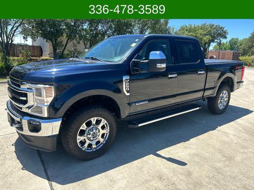 ANTIMATTER BLUE 2021 Ford F-250 Lariat