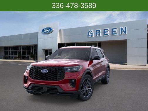 Rapid Red Metallic Tinted Clearcoat 2026 Ford Explorer ST-Line