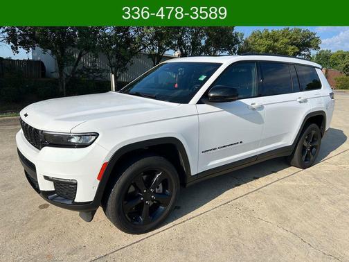 Bright White Clearcoat 2025 Jeep Grand Cherokee L Limited