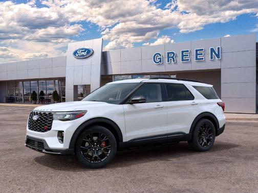 Star White Metallic Tri-Coat 2027 Ford Explorer ST