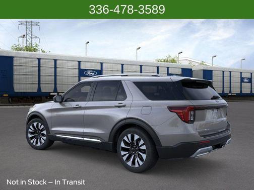 Carbonized Gray Metallic 2026 Ford Explorer Platinum