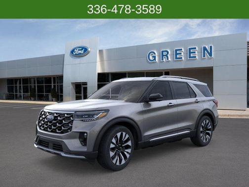 Carbonized Gray Metallic 2026 Ford Explorer Platinum