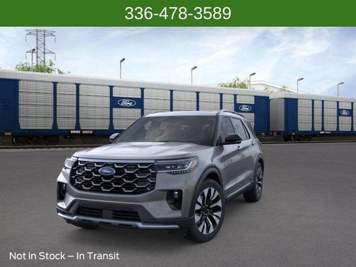 Carbonized Gray Metallic 2026 Ford Explorer Platinum