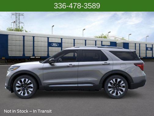 Carbonized Gray Metallic 2026 Ford Explorer Platinum