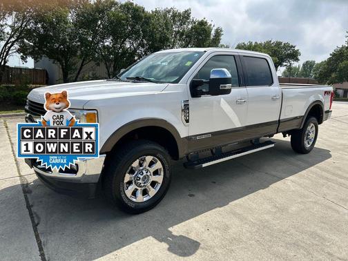 WHITE PLATINUM MET TRI-COAT 2017 Ford F-350 King Ranch