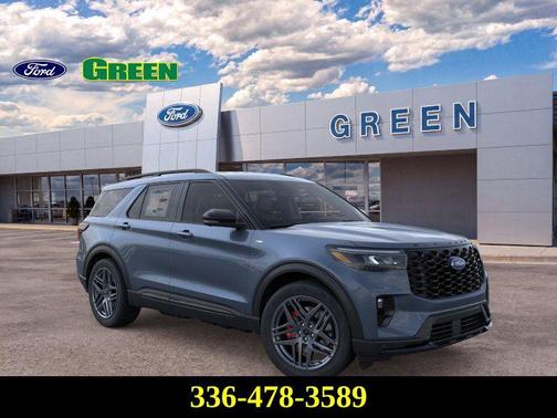 Vapor Blue Metallic 2026 Ford Explorer ST-Line