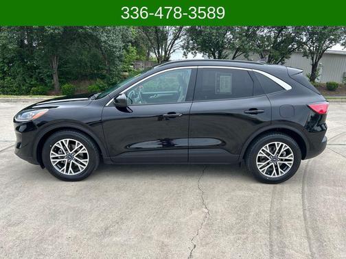 AGATE BLACK METALLIC 2021 Ford Escape SEL