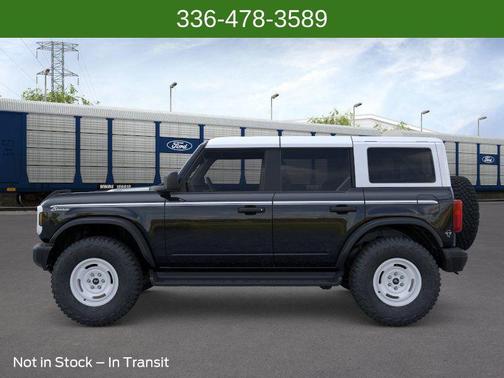 SHADOW BLACK 2026 Ford Bronco Heritage Edition