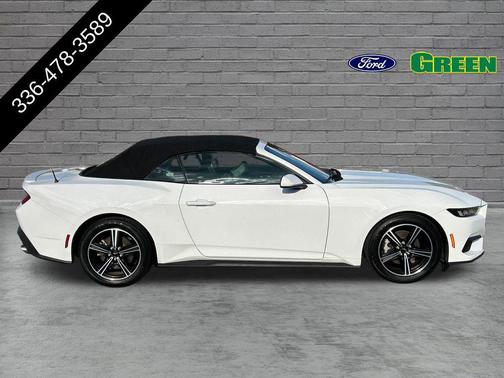 OXFORD WHITE 2025 Ford Mustang EcoBoost Premium