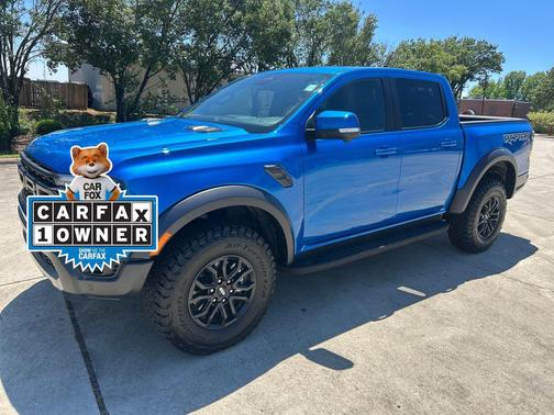 VELOCITY BLUE METALLIC 2025 Ford Ranger Raptor