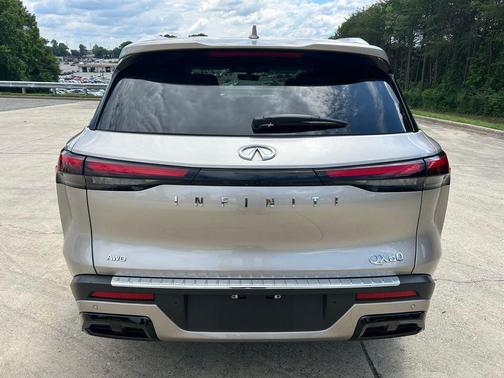 Warm Titanium 2023 INFINITI QX60 Luxe