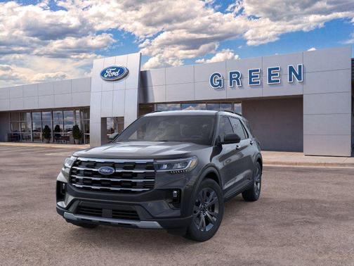 Agate Black Metallic 2026 Ford Explorer Active