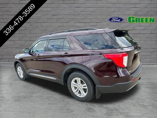 Jewel Red Metallic Tinted Clearcoat 2023 Ford Explorer XLT