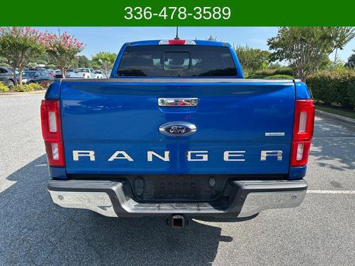 Lightning Blue Metallic 2019 Ford Ranger Lariat