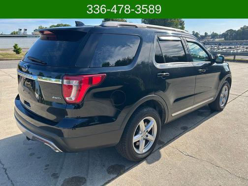 SHADOW BLACK 2017 Ford Explorer XLT
