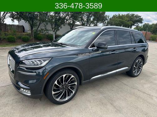 FLIGHT BLUE 2021 Lincoln Aviator Reserve AWD