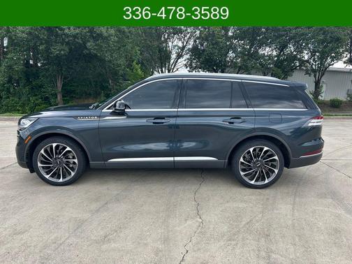 FLIGHT BLUE 2021 Lincoln Aviator Reserve AWD