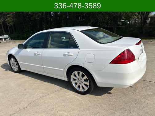 Taffeta White 2007 Honda Accord EX-L