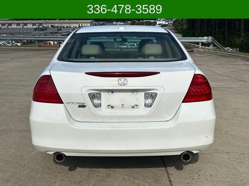 Taffeta White 2007 Honda Accord EX-L