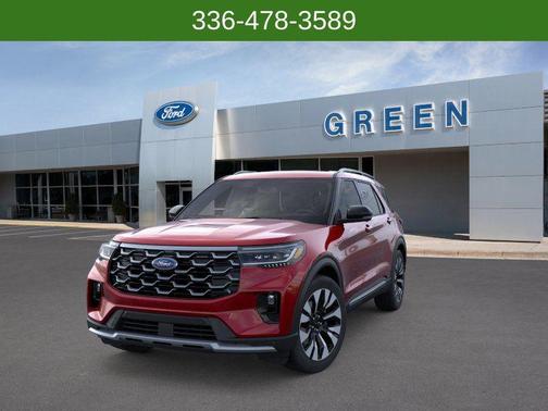 RAPID RED MET TINTED CC 2026 Ford Explorer Platinum