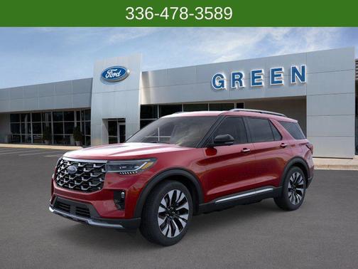 RAPID RED MET TINTED CC 2026 Ford Explorer Platinum