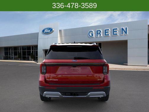 RAPID RED MET TINTED CC 2026 Ford Explorer Platinum