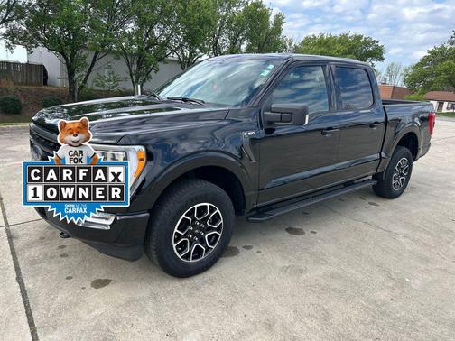 AGATE BLACK METALLIC 2022 Ford F-150 XLT