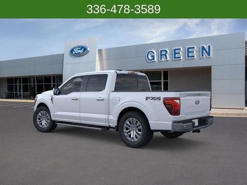SPACE WHITE METALLIC 2025 Ford F-150 Lariat