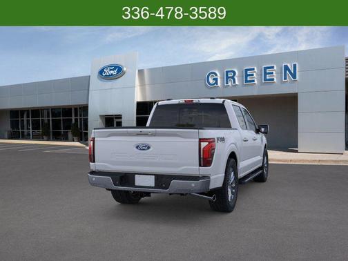 SPACE WHITE METALLIC 2025 Ford F-150 Lariat