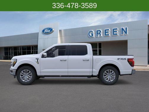 SPACE WHITE METALLIC 2025 Ford F-150 Lariat
