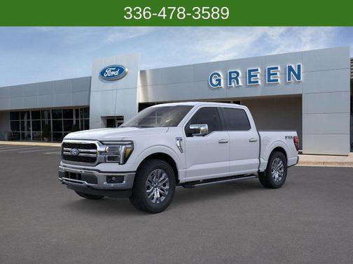 SPACE WHITE METALLIC 2025 Ford F-150 Lariat