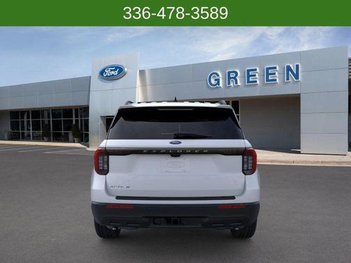 SPACE WHITE METALLIC 2026 Ford Explorer Active w/200A Pkg