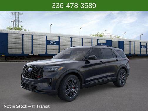 Agate Black Metallic 2026 Ford Explorer ST