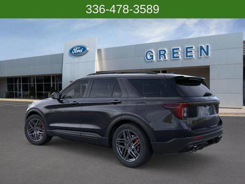 Agate Black Metallic 2026 Ford Explorer ST