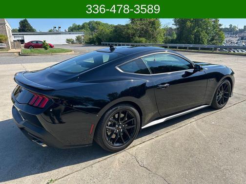 SHADOW BLACK 2025 Ford Mustang GT Premium