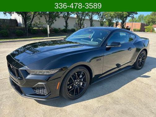 SHADOW BLACK 2025 Ford Mustang GT Premium