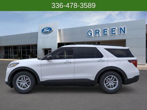 SPACE WHITE METALLIC 2026 Ford Explorer Active